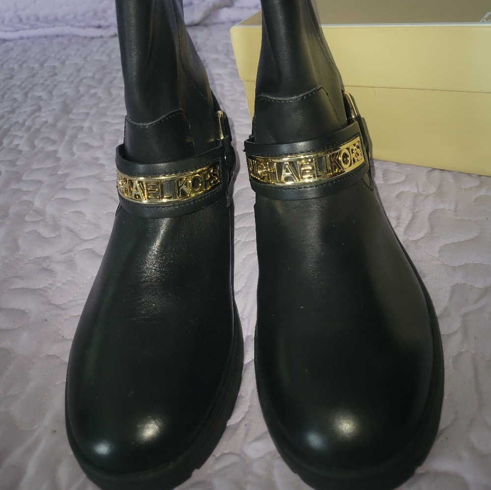 Michael Kors Leather Boots